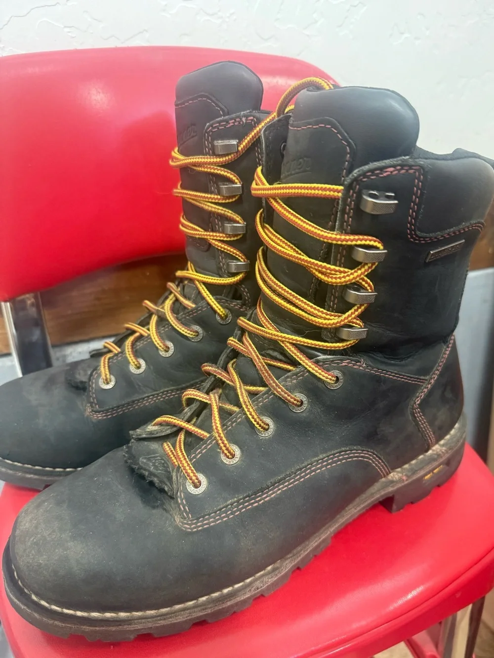 Danner leather steel